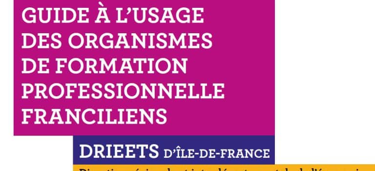 Organismes Formation : Le guide par la Drieets