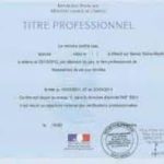 Titre professionnel